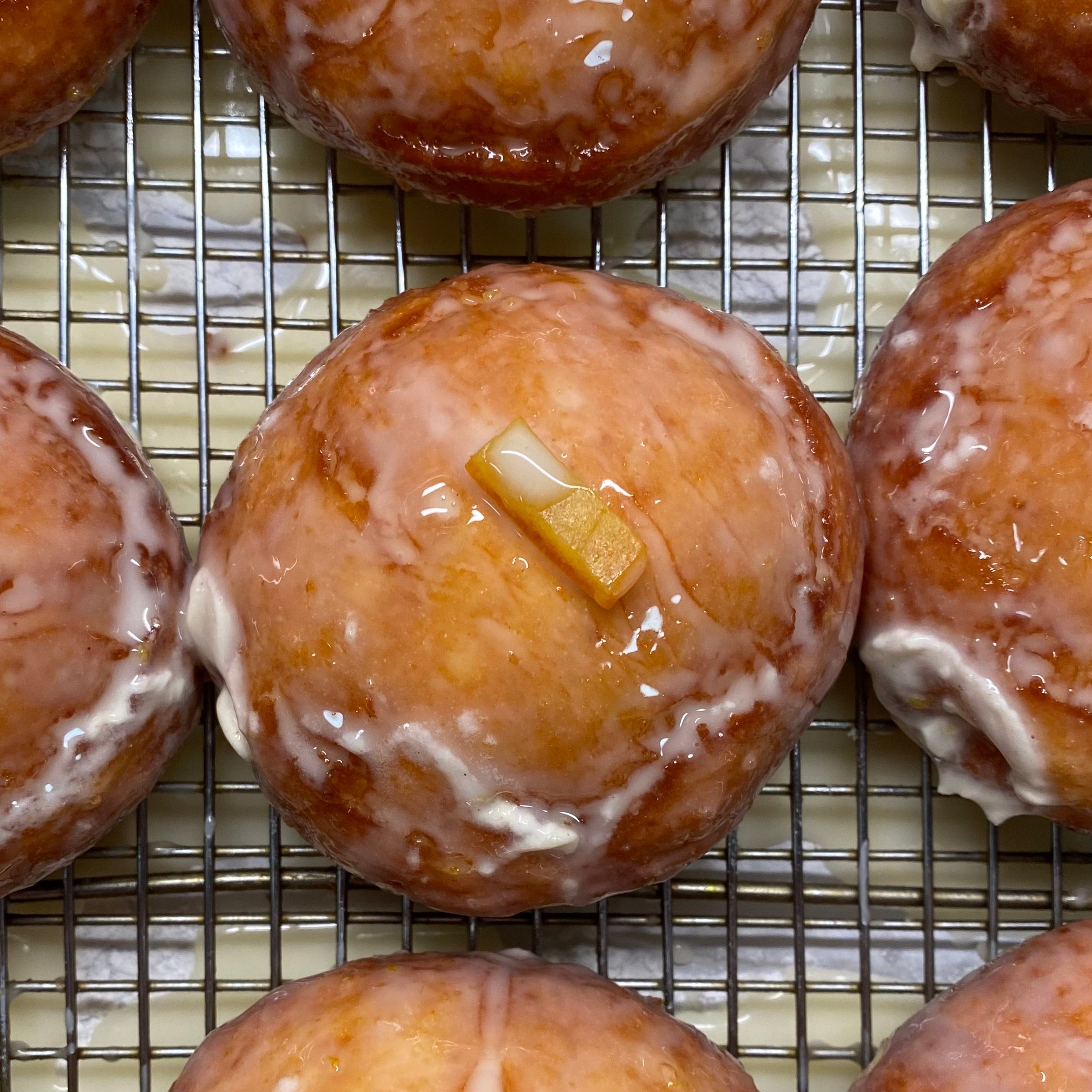 Orange Cinnamon Okie Dokie Donuts